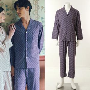 [비너스]남성잠옷 블랙라벨 깃털같은 가벼움 파자마 VPA4551M