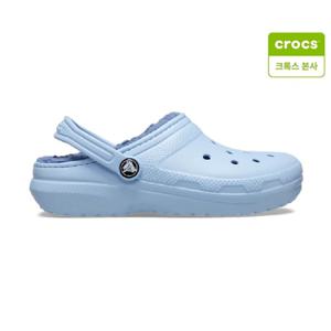 [크록스 본사] 클래식 라인드 클로그 토들러 블루 207009-4NS