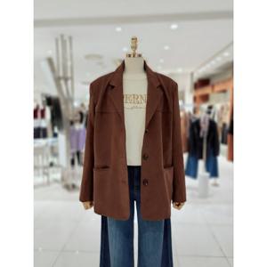 abfz  (AZZ4HL01) 루즈핏 스웨드 롱자켓