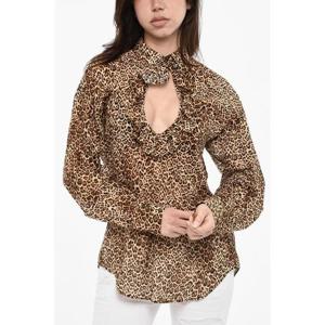 디스퀘어드2 블라우스 S75NC1048 S78190 001S Brown