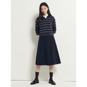 [빈폴레이디스] 츄잉 코듀로이 스커트  네이비 (BF5927C23R)