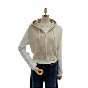 abfz  (AFZ4ZV31) 후드집업 니트 조끼