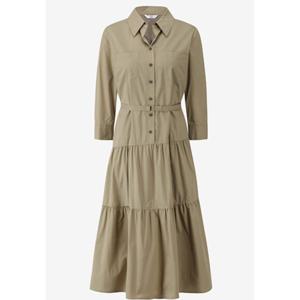 [CC콜렉트] 셔츠카라 셔링 플레어 원피스 (C253MSE006)