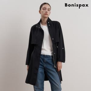 [보니스팍스(여성의류)]스트링 드로우핏 하프넥 야상 자켓 (XP3JK023L0)