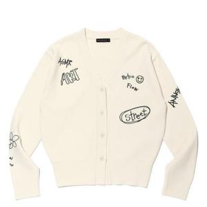 리트머스 HC12 자수 스크리블  가디건 LP5SF510-003