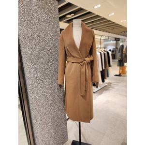 JIGOTT 지고트 [숄 카라 벨티드 롱코트] JRBE0CTC43