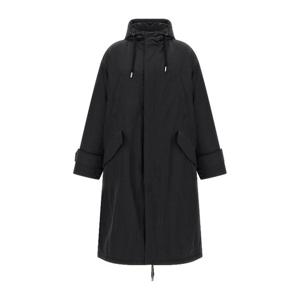 아미 패디드 후드 롱 파카 HJK823PA0035 020