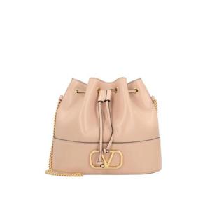 발렌 브이로고 시그니처 레더 미니 버킷 백 WP0T83HPF