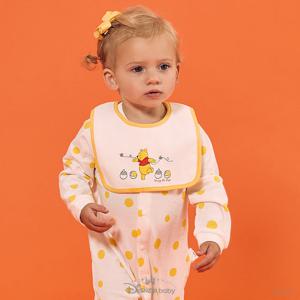 [디즈니베이비]곰돌이푸우주복(턱받이)(O/WHITE)79S517510