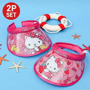 [브롤스타즈]헬로키티 썬캡 [2P세트-리본 하트베리]