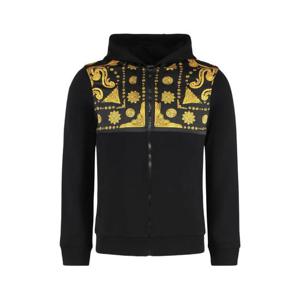 베르사체 프린트 후드 집업 10215151A15809