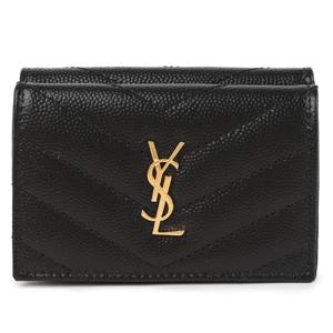 라프리마 생로랑 모노그램 마틀라세 미니 반지갑 668274-BOWA1-1000