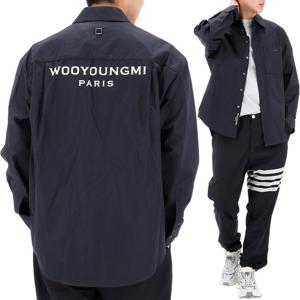 25FW 우영미 백 로고 셔츠 W253SH07812N