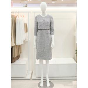 [숲]라운드 포켓 트위드 원피스(SB3OPM4)