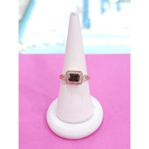 로뎀 세이브존05 Elegance P 꼬냑 스퀘어 오픈반지2 RDA23120265