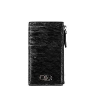 [페라가모] (66 0805 NERO 0749689) 남성 지퍼 카드지갑