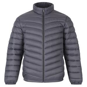 남자 겨울 하이넥 경량 스트링 패딩 점퍼 IE-JUP-4006-그레이