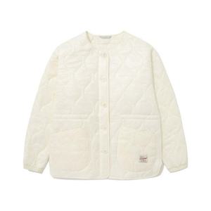 커버낫자켓 JQS CO2404JK72-LY 우먼 카라리스 퀼팅 자켓 Light Yellow