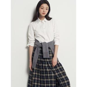 [빈폴레이디스] 기모 데님 레귤러핏 셔츠  아이보리 (BF5X64C030)