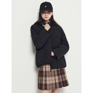 [빈폴레이디스] 니트 칼라 넥 중량다운 점퍼  블랙 (BF5X38C035)