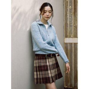 [빈폴레이디스] 보카시 집업 카디건  스카이 블루 (BF5Y5AC09Q)