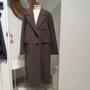 르피타 HC06 롱기장의 부드러운 헤링본 코트(브라운) L254BCOB54