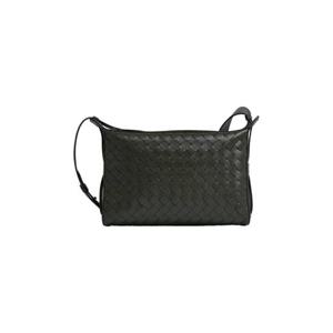 보테가 베네타 인트레치아토 트라이베카 탑 핸들 다크 그린 836016V2HL13009