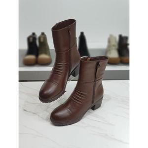 한슈 세이브존03 가죽 드림 셔링 퍼안감 부츠 5cm AGHS97p528ntA