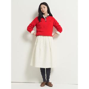 [빈폴레이디스] 자카드 볼륨 스커트  아이보리 (BF5Y27C290)