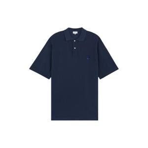 MAISON KITSUNE BOLD FOX HEAD PATCH OVERSIZE POLO (MM00202KJ7010-P492) (볼드 폭스 헤드 패치 오버사이즈 폴로 티셔츠)