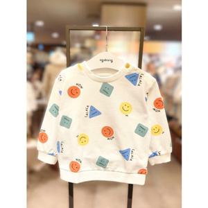 [아가방] 스마일 나염 맨투맨 (01T131010)