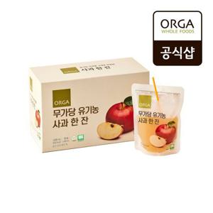 [풀무원]ORGA 무가당 유기농 사과 한잔 140ml10ea