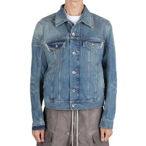 릭오웬스 DU01E3751 DWB 06 다크쉐도우 트릭컬 워쉬드 인디고 자켓