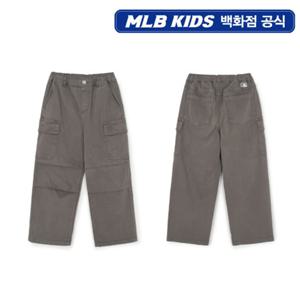 [MLB키즈] 베이직 와이드 카고 데님 팬츠 (7ADPB1061-50KAS)