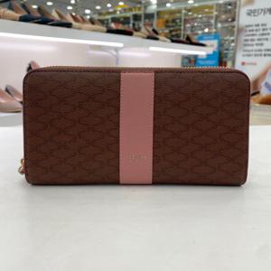 [에스콰이아]여성 체크 무늬 장지갑 EOEFRP884PI HSFF2A GN