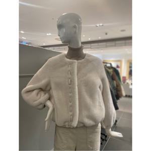 르니앤맥코이 안감 무스탕 노카라 퍼 자켓 (MN01MJ701HJ)