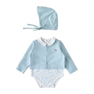 밍크뮤HB(MN)아미엘체리SET바디슈트(361706760301) 신생아 출산 백일선물 모자