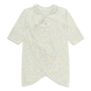 블루독베이비 10 26SS신상 (YE)말랑플라워 배내가운 (4617000102)