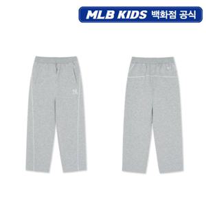 [MLB키즈PG] 애슬레저 여아 세미와이드 팬츠 (7FPTA0161-50MGL)