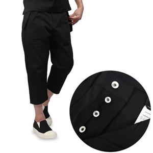 릭오웬스 DU20S5365 CT 09 다크쉐도우 카고 크롭 컷 팬츠