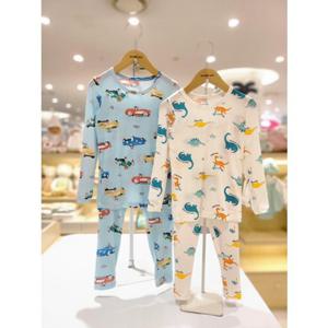 [오가닉맘] 아동  트레핑 보드노옐 모달내의 2종세트 (MLSL9K01S)