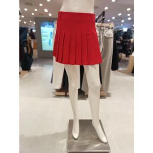 [파리게이츠] 26SS봄 여성 베이직 컬러 플리츠 큐롯스커트 (521F1PC201RE)