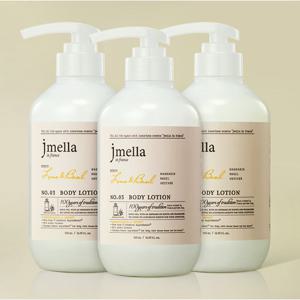 (특가)제이멜라 인 프랑스 라임 앤 바질 바디 로션 500ml x 3개