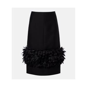 토템 Petal 울 실크 펜슬 스커트 P01136647