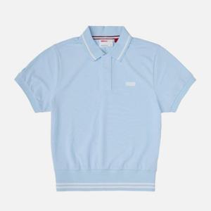 윌슨반팔티 VQA W243002GPS73-LBL 여성 스윙 카라 반팔티