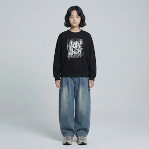 [행텐 틴즈]행텐틴즈 여아 프론트 턱 스냅 와이드 데님팬츠_244(14560-155-207-10)