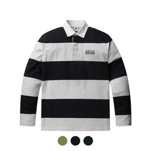 [폴햄][폴햄] 남여공용 10수 코튼 럭비 오버핏 긴팔 카라_PHE2TR