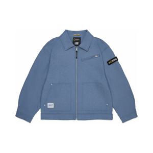 [내셔널지오그래픽키즈]K261UJK910 우븐 카라 자켓 BLUE