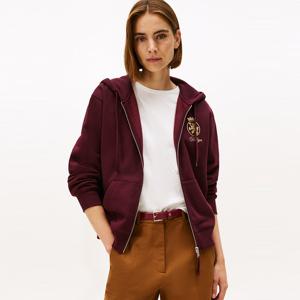 [공식][타미힐피거] 골드 크레스트 테리 집업 (T22F7TJC060WT1XIH)