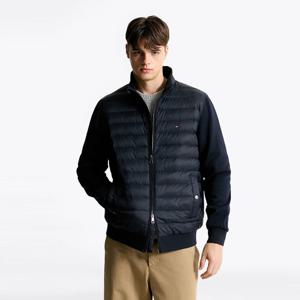 [공식][타미힐피거] 믹스 미디어 스탠드칼라 재킷 (T12F6TKJ070MT1DW5)